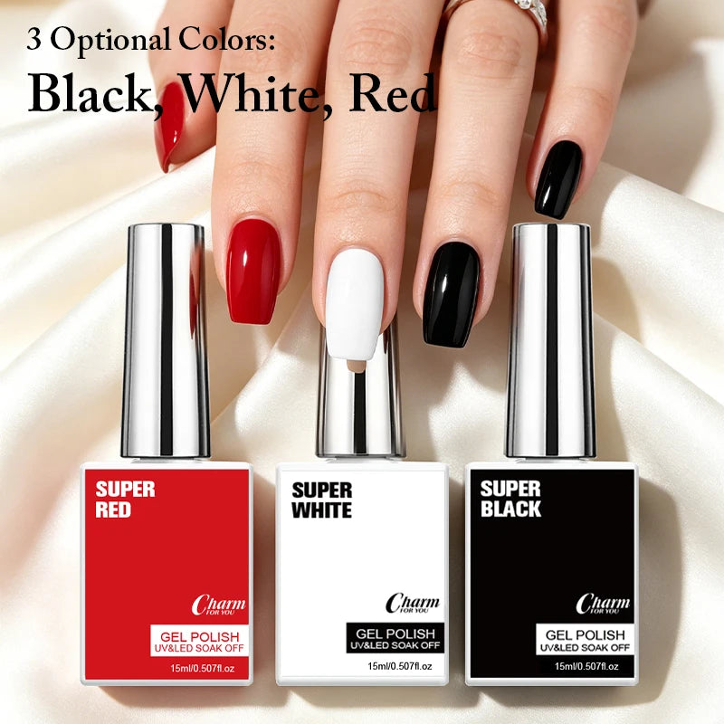 Professional 15ml Long-Lasting UV/LED Gel Nail Polish - 8