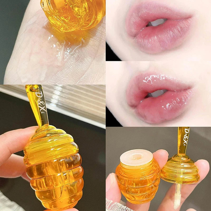 Hydrating Honey Pot Lip Oil for Soft Plump Lips