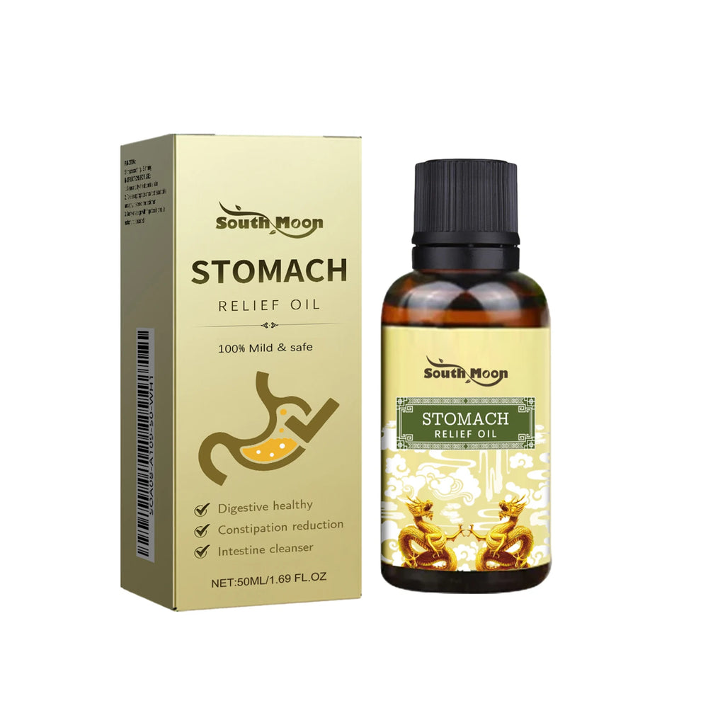 Herbal Abdominal Massage Oil for Natural Digestive Relief