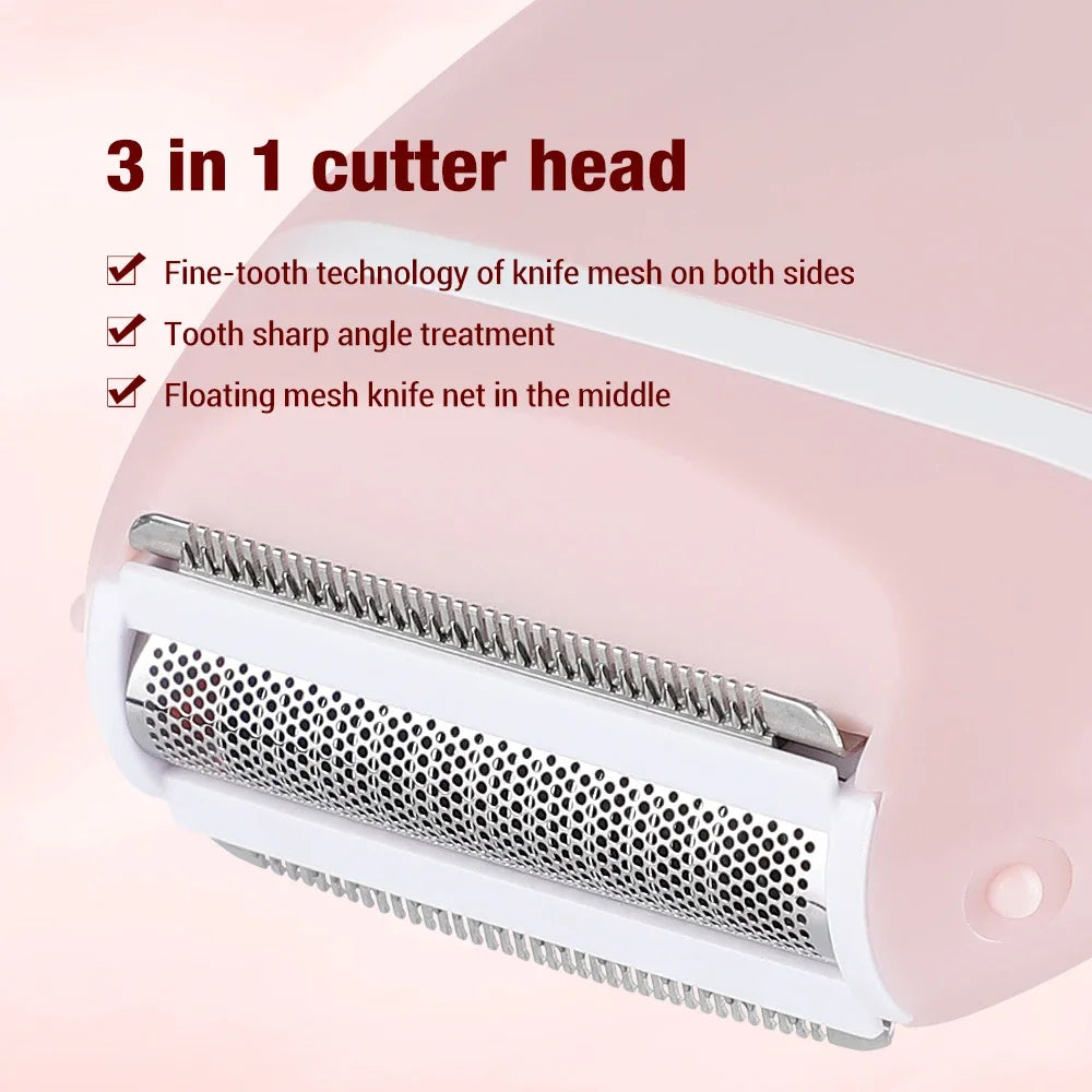 Compact Portable Electric Shaver for Women