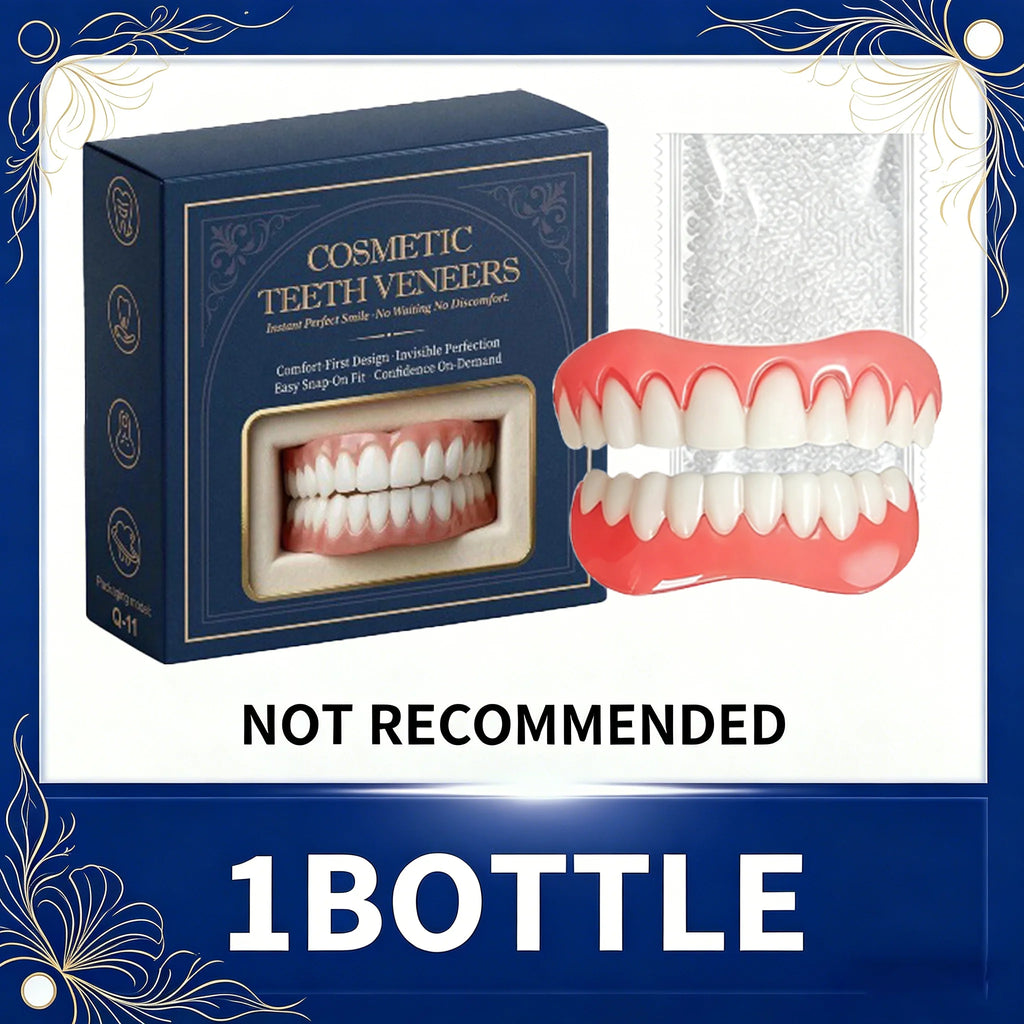 Custom Moldable Temporary Denture Kit for Natural Smile