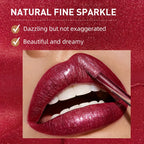 Shimmering Long-Lasting Waterproof Liquid Lipstick
