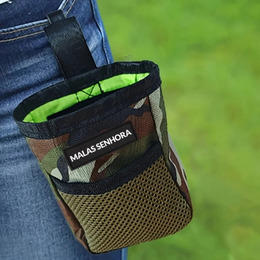 Hands-Free Dog Training Treat Pouch Waist Bag