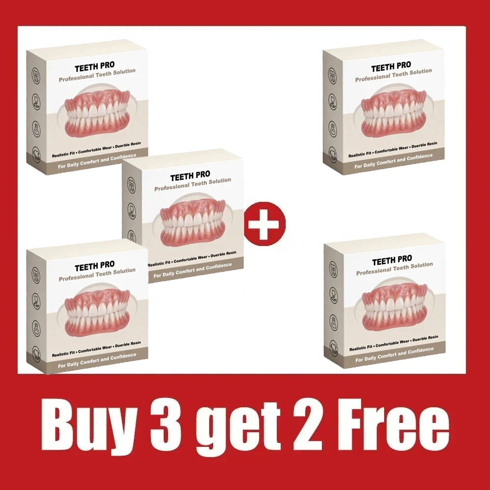 Instant Snap-On Cosmetic Teeth Veneers