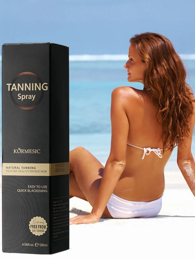 Sunless Self-Tanning Spray for Instant Bronze Glow