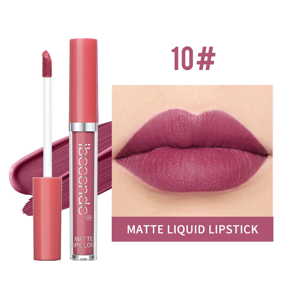 Waterproof Matte Liquid Lipstick - 23