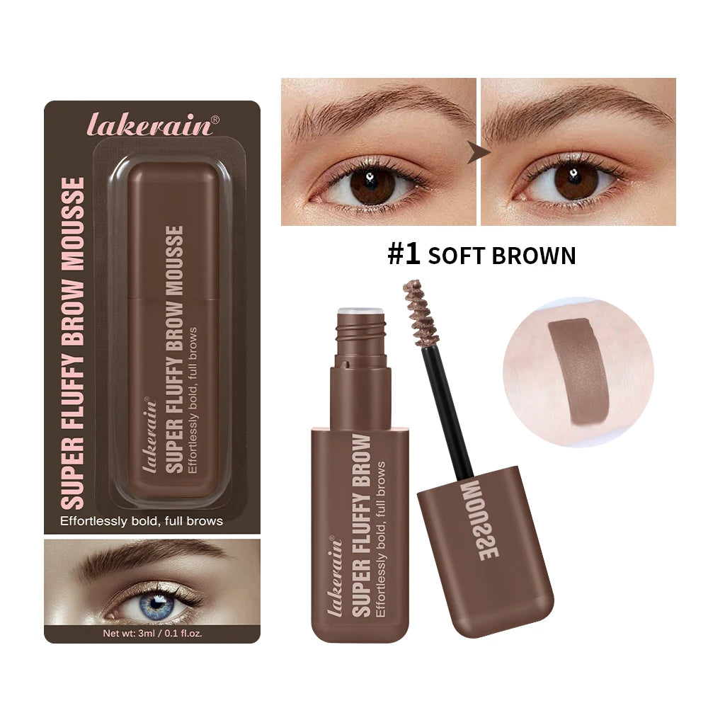Volumizing Waterproof Eyebrow Mousse for Fluffy Brows - 21