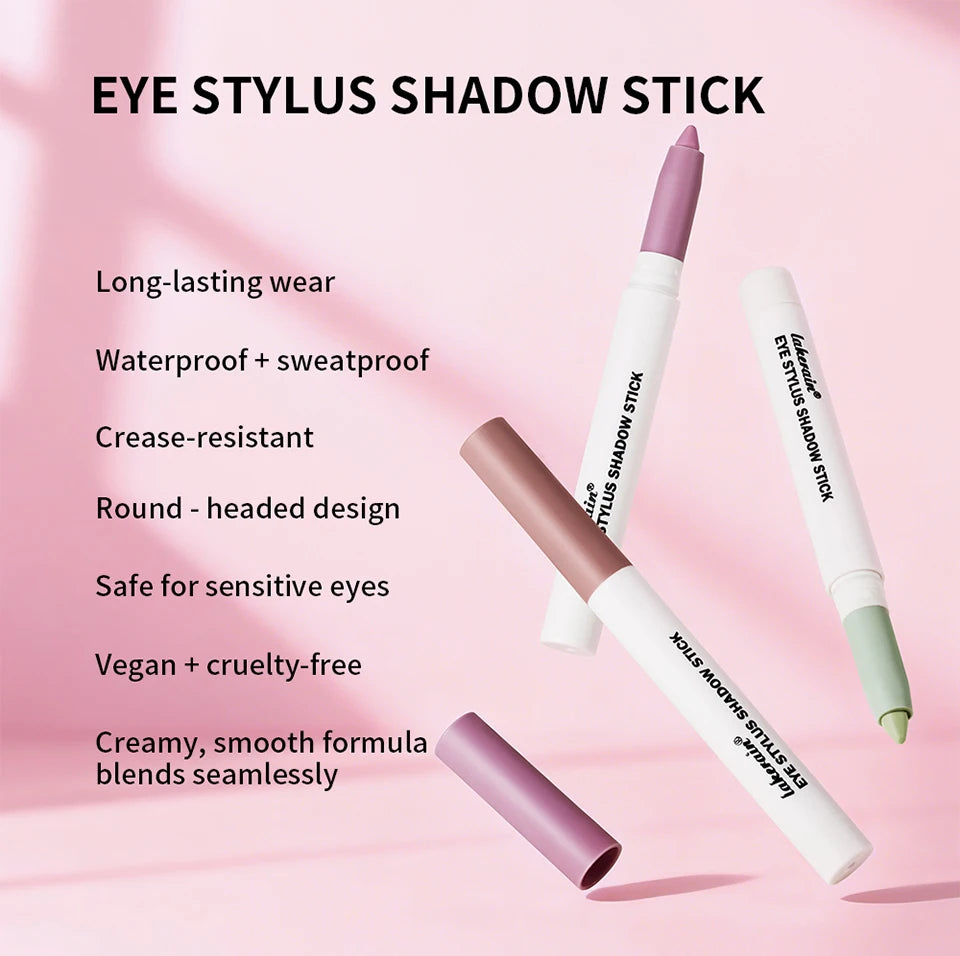 Waterproof Cream Eyeshadow Stick for Long-Lasting Eye Makeup