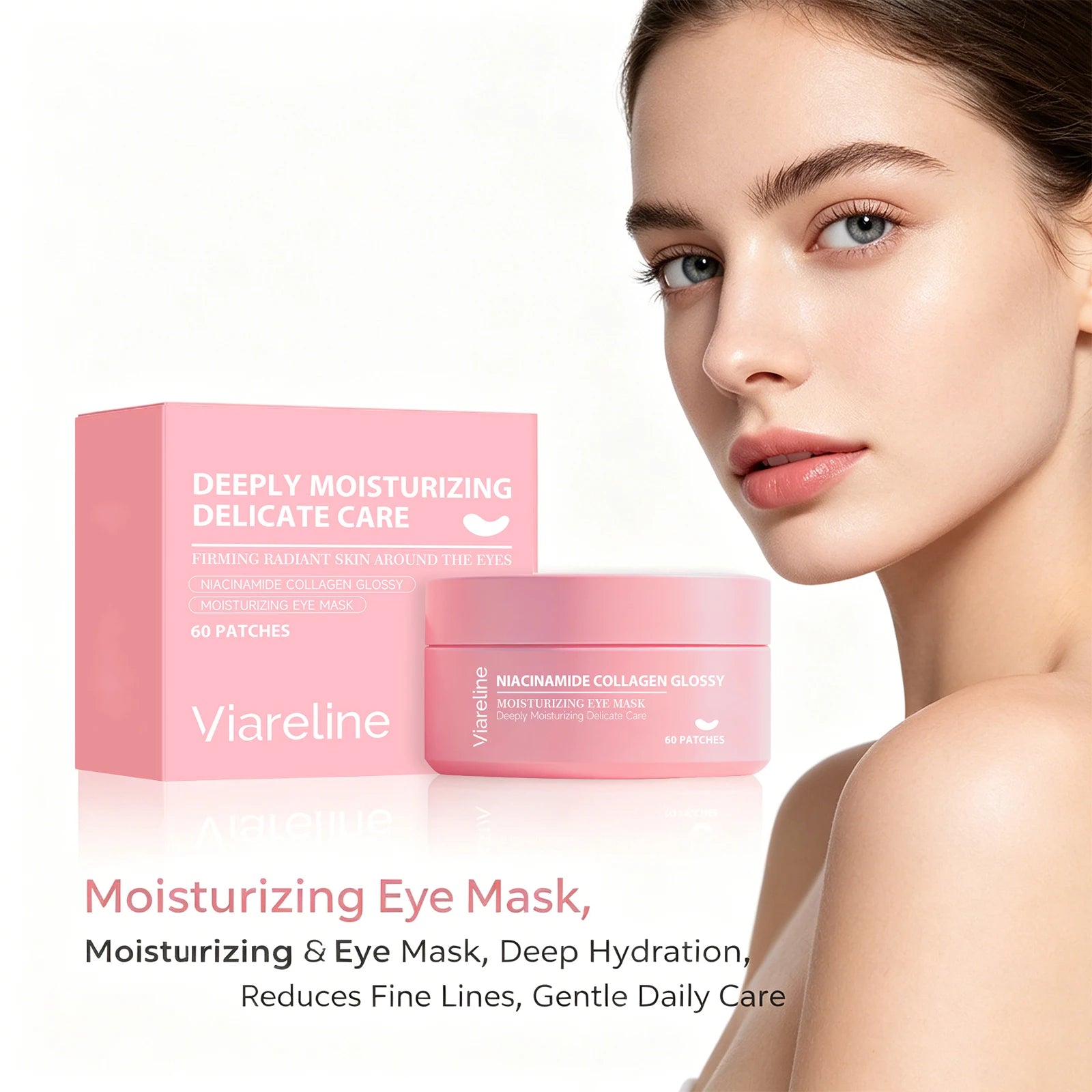 Niacinamide Collagen Eye Mask for Dark Circles and Puffiness - 4