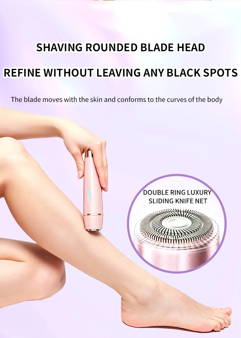 3-in-1 Waterproof Electric Shaver and Trimmer for Women - 15