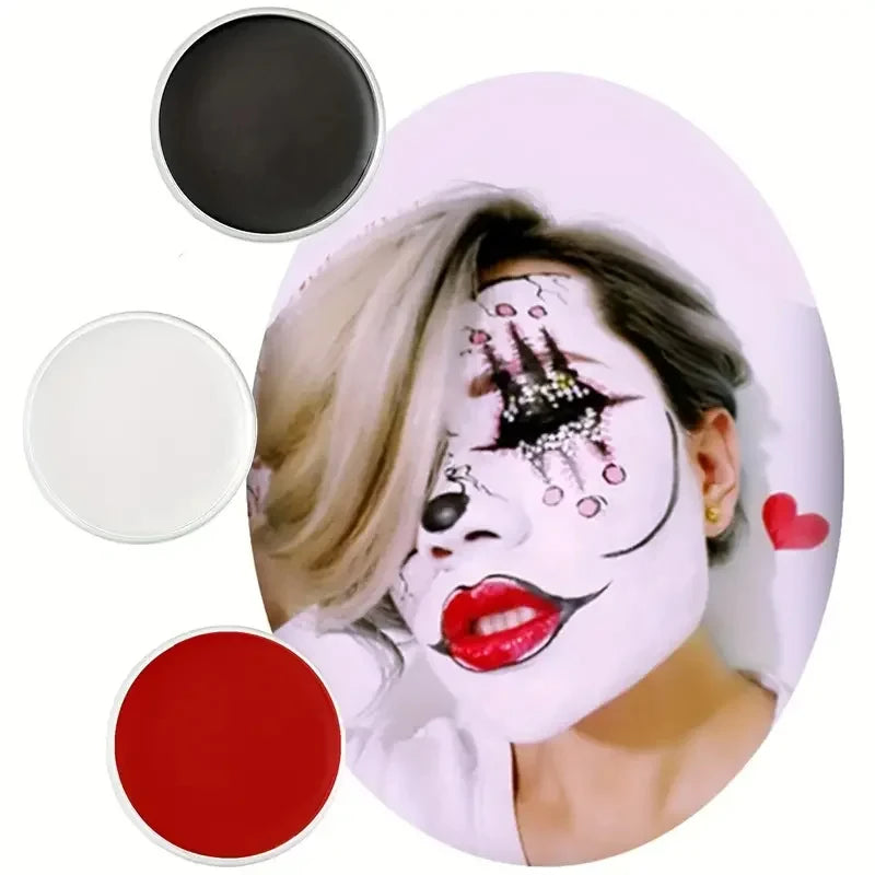 Professional Face and Body Paint Kit with Brushes for Parties