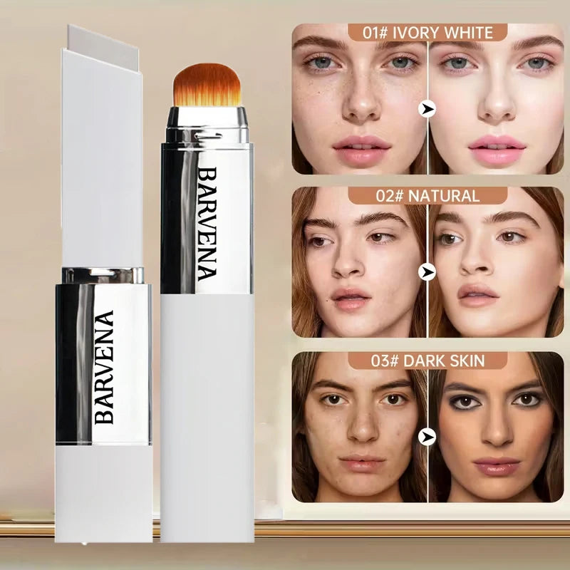 Color-Changing Foundation Stick with Built-in Brush