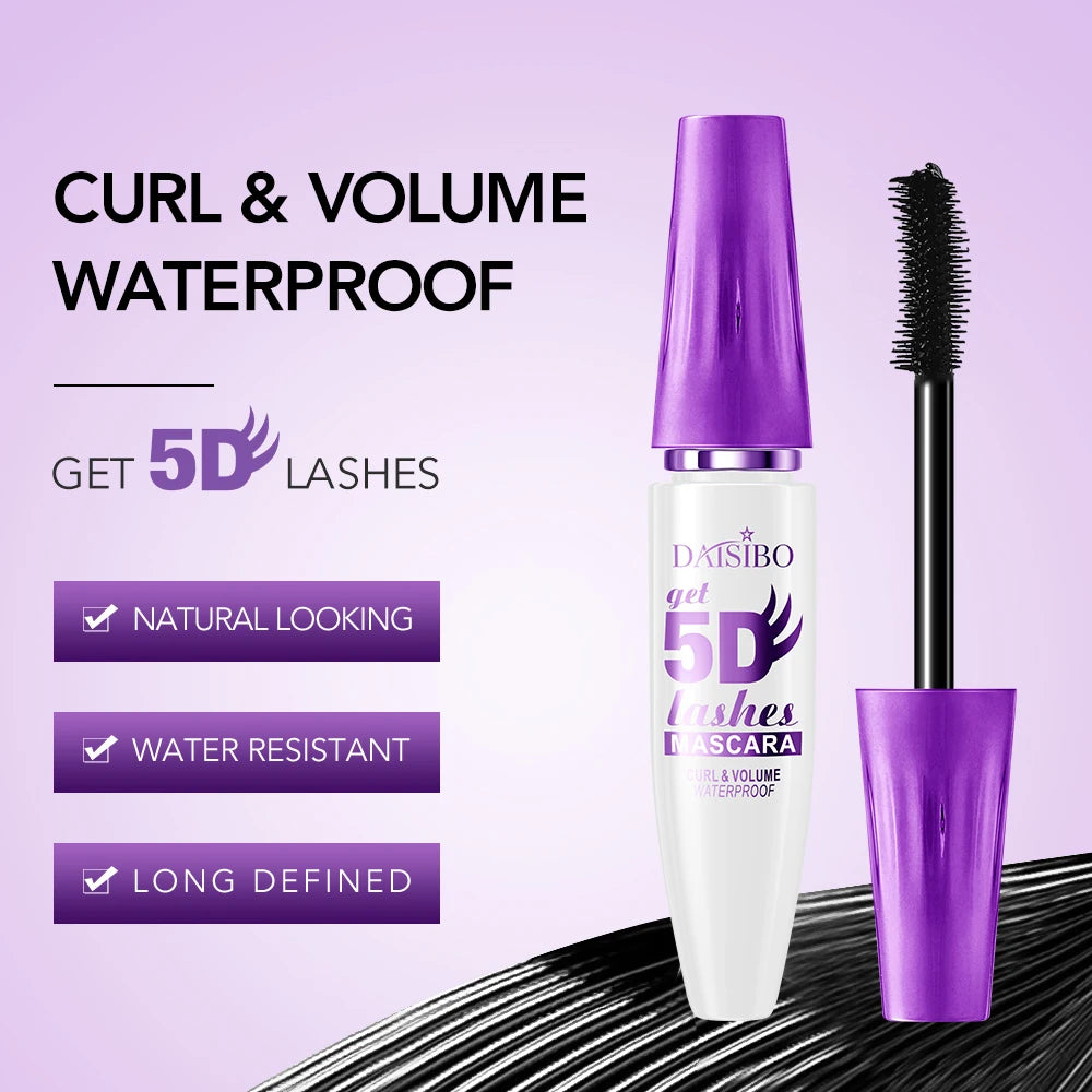 Waterproof Volumizing Mascara for Long Curly Lashes - 2