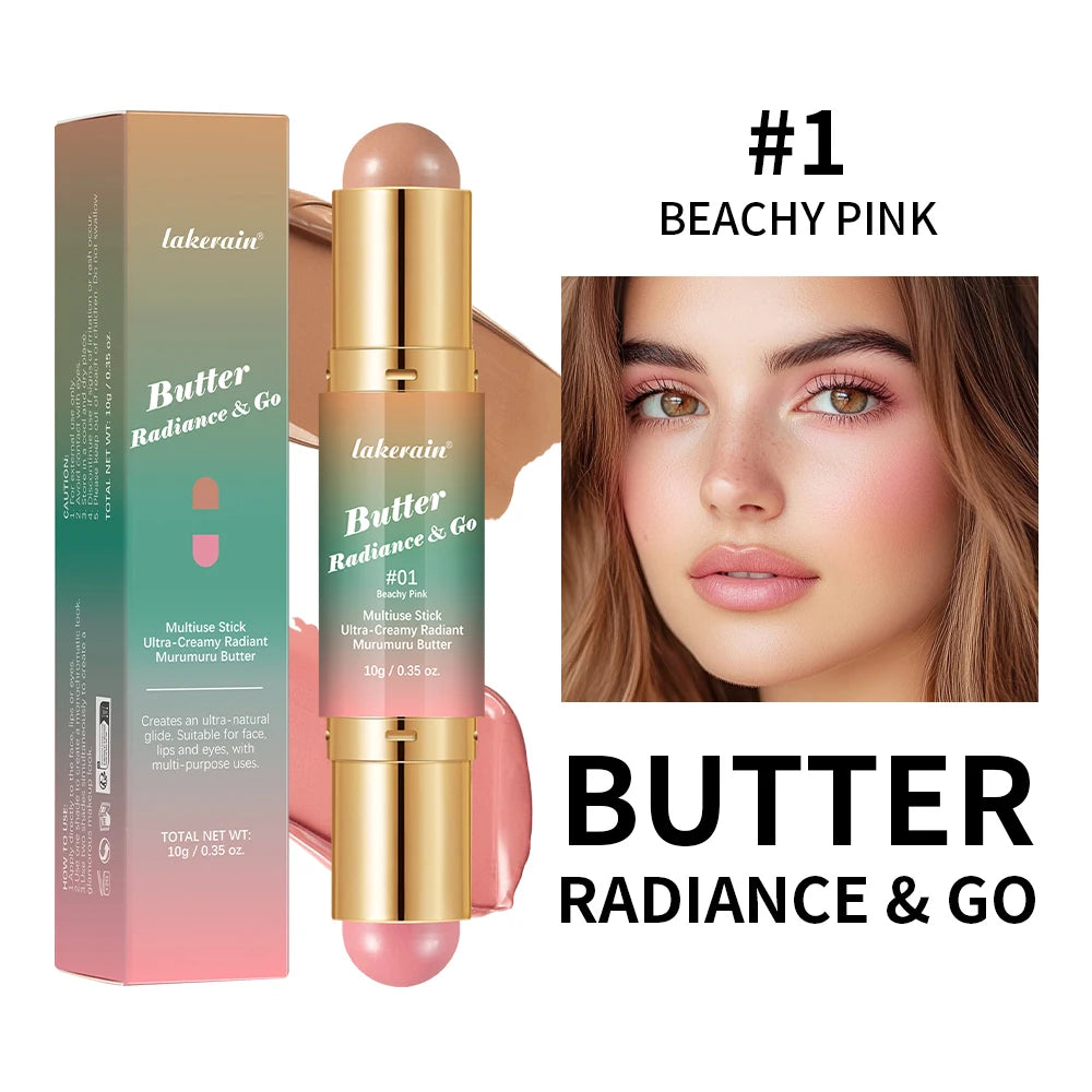 Dual-Ended Cream Blush and Bronzer Stick - 22