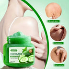 Refreshing Cucumber Exfoliating Skin Smoothing Body Scrub