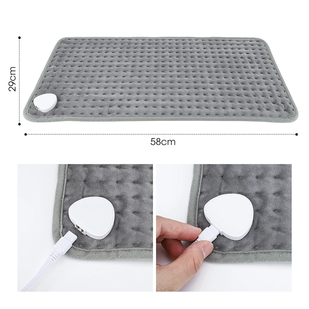 Electric Heating Pad for Pain Relief and Muscle Relaxation - 15