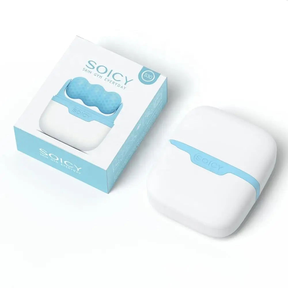 Dual-Action Facial Ice Roller for Puffiness and Skin Cooling