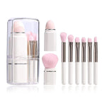 All-in-One Portable Travel Makeup Brush Set