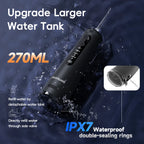 Portable Cordless Water Flosser for Deep Teeth Cleaning