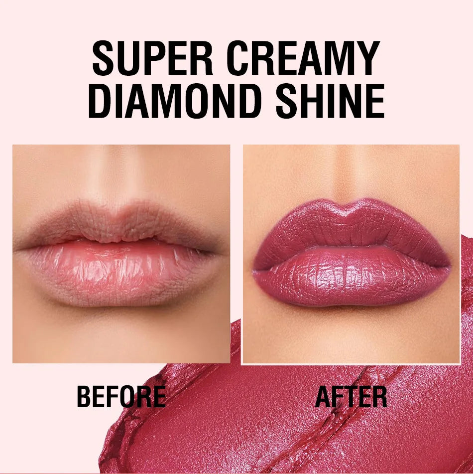 Pearlescent Glitter Waterproof Lipstick - 8