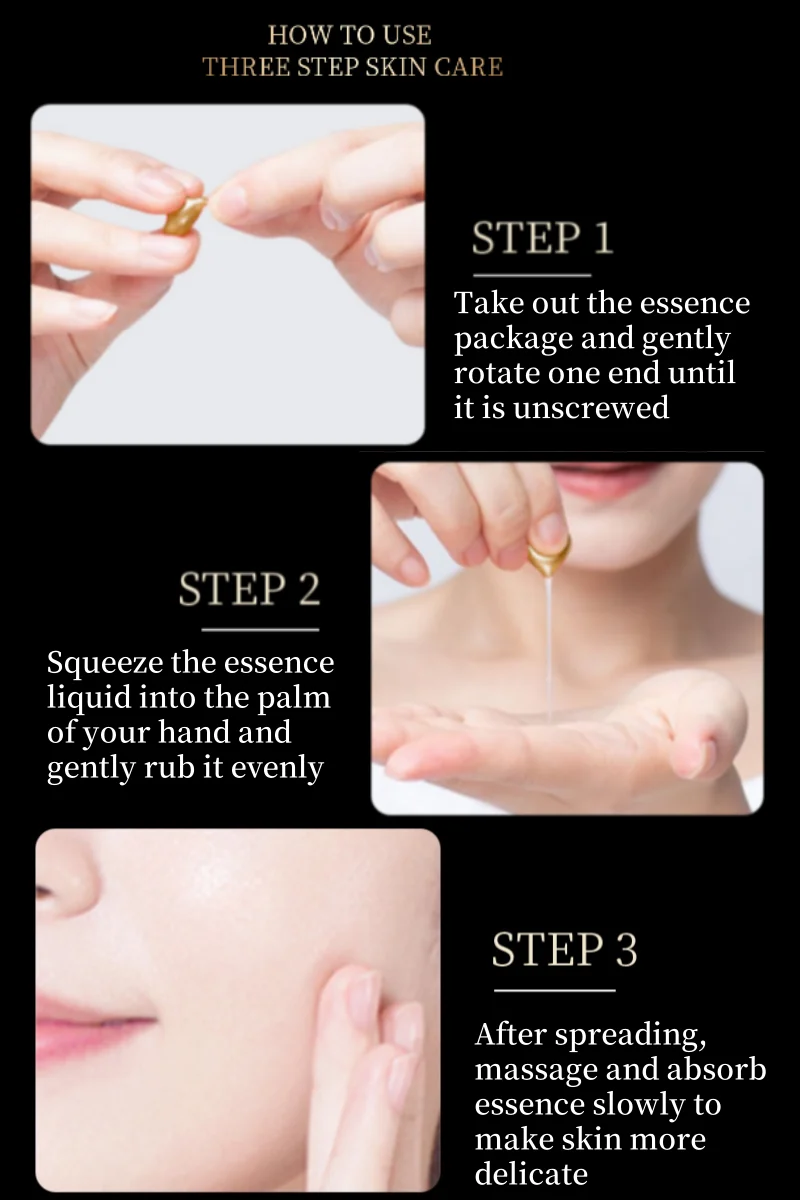 Anti-Aging Collagen and Retinol Firming Skin Care Capsules