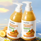 Brightening Niacinamide and Turmeric Exfoliating Body Scrub Wash