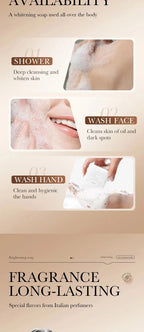Niacinamide and Arbutin Brightening Facial and Body Soap