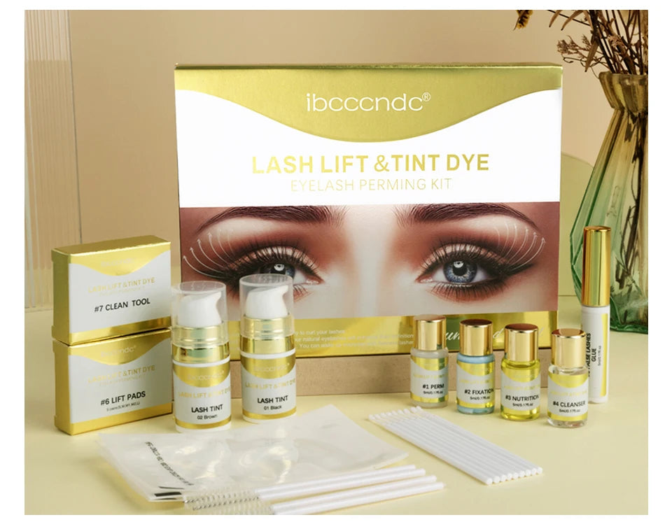 Professional Brow Lamination and Tinting Kit for Perfect Brows