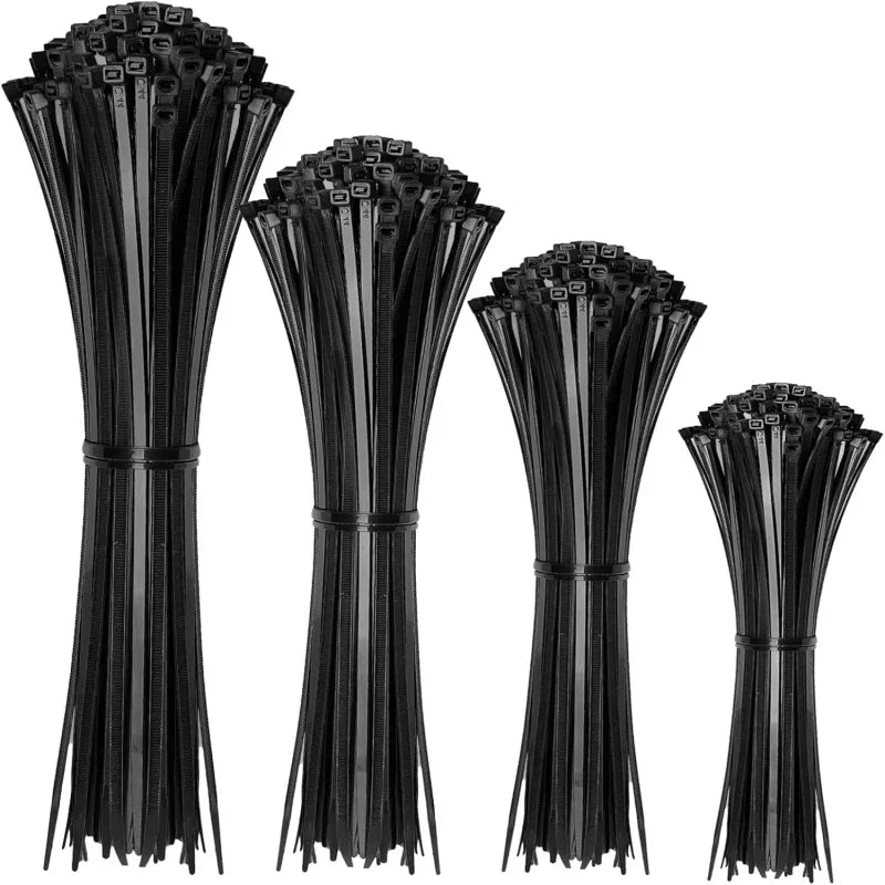 Heavy Duty Self-Locking Nylon Cable Ties for Cable Management
