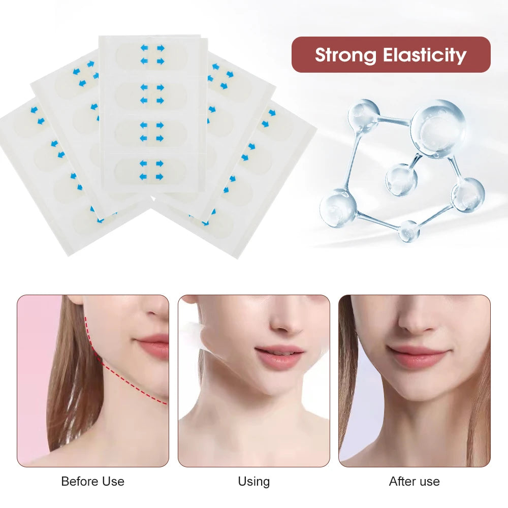 Invisible Instant Face Lifting Tapes