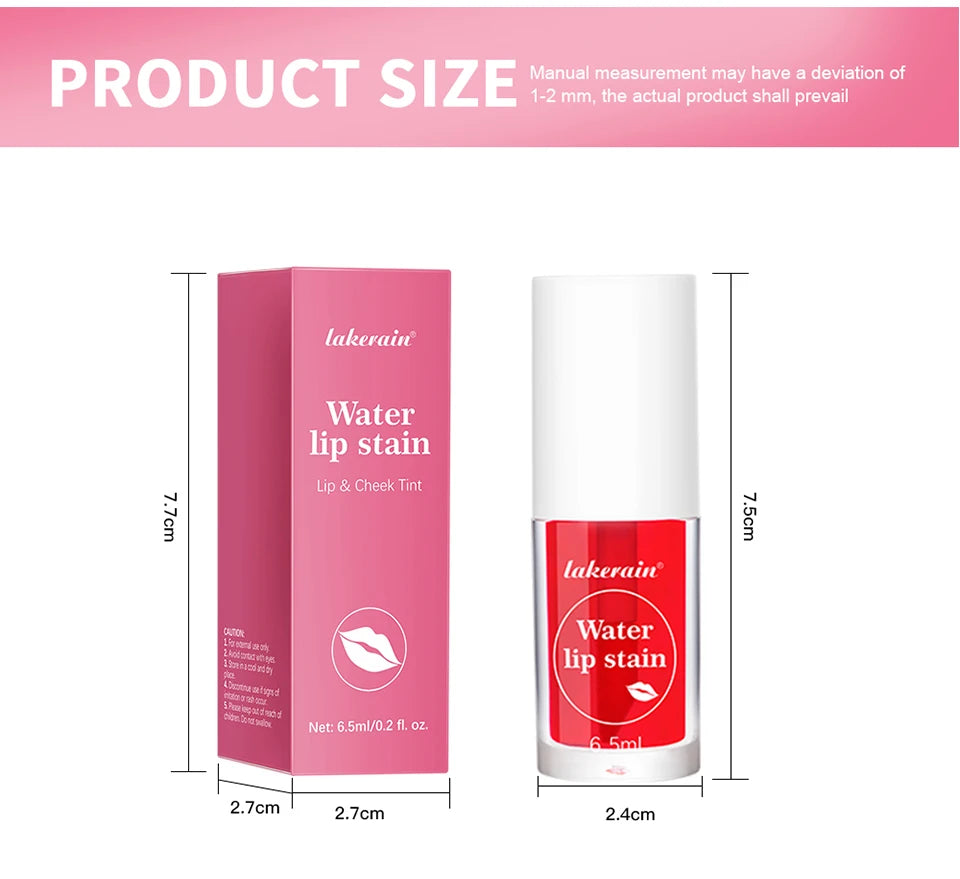 Long-Lasting Moisturizing Fruity Water Lip Stain