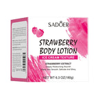 Strawberry Moisturizing Body Lotion for Smooth Radiant Skin