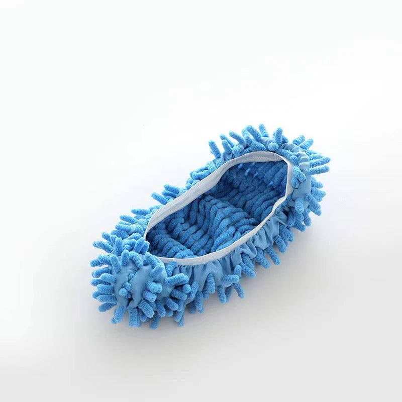 Chenille Microfiber Mop Shoe Covers for Hands-Free Floor Cleaning - 10