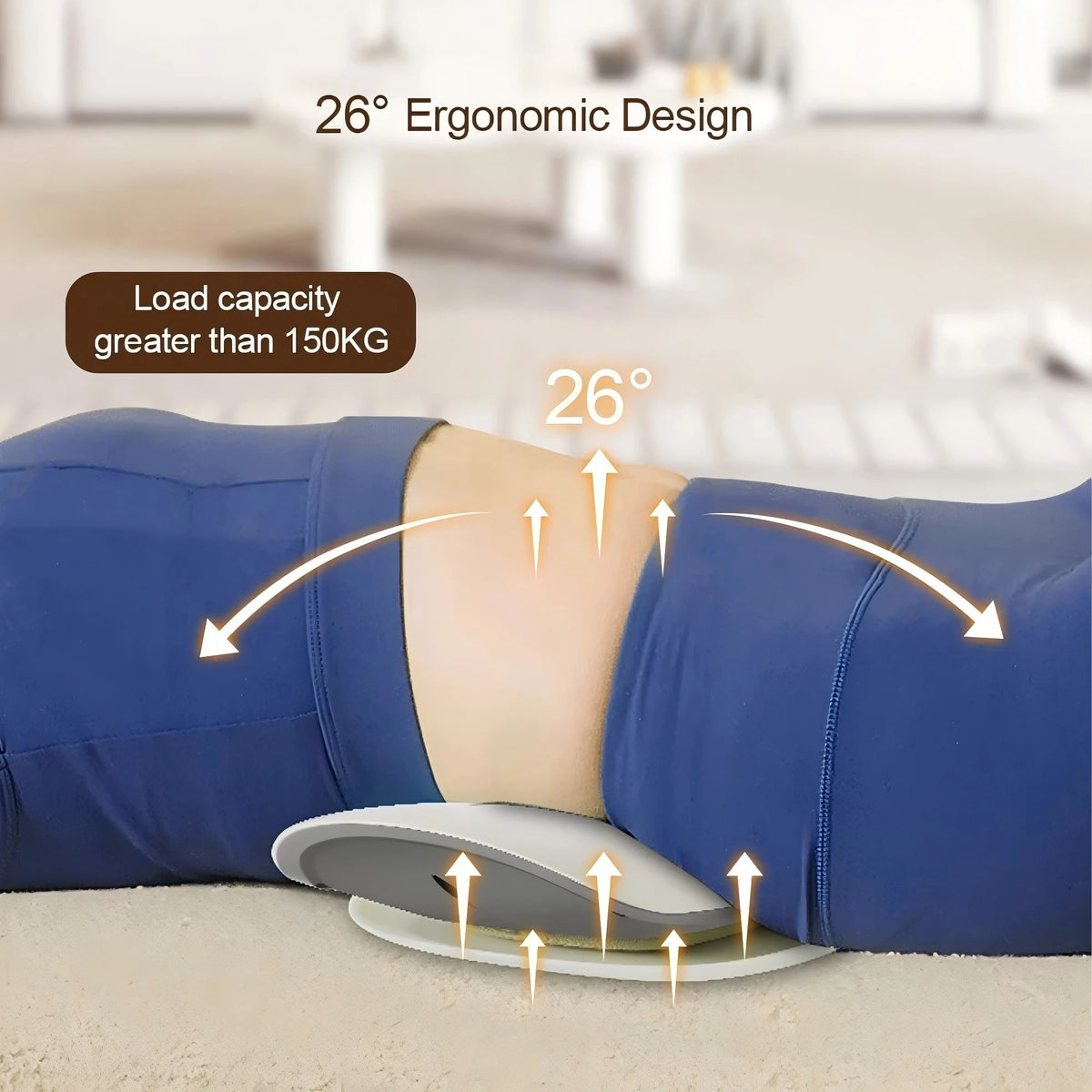 Electric Lumbar Traction Massage Device for Back Pain Relief