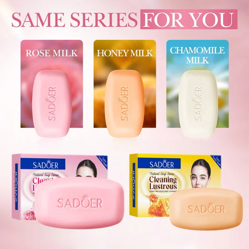Moisturizing Milk Handmade Cleansing Soap Bar