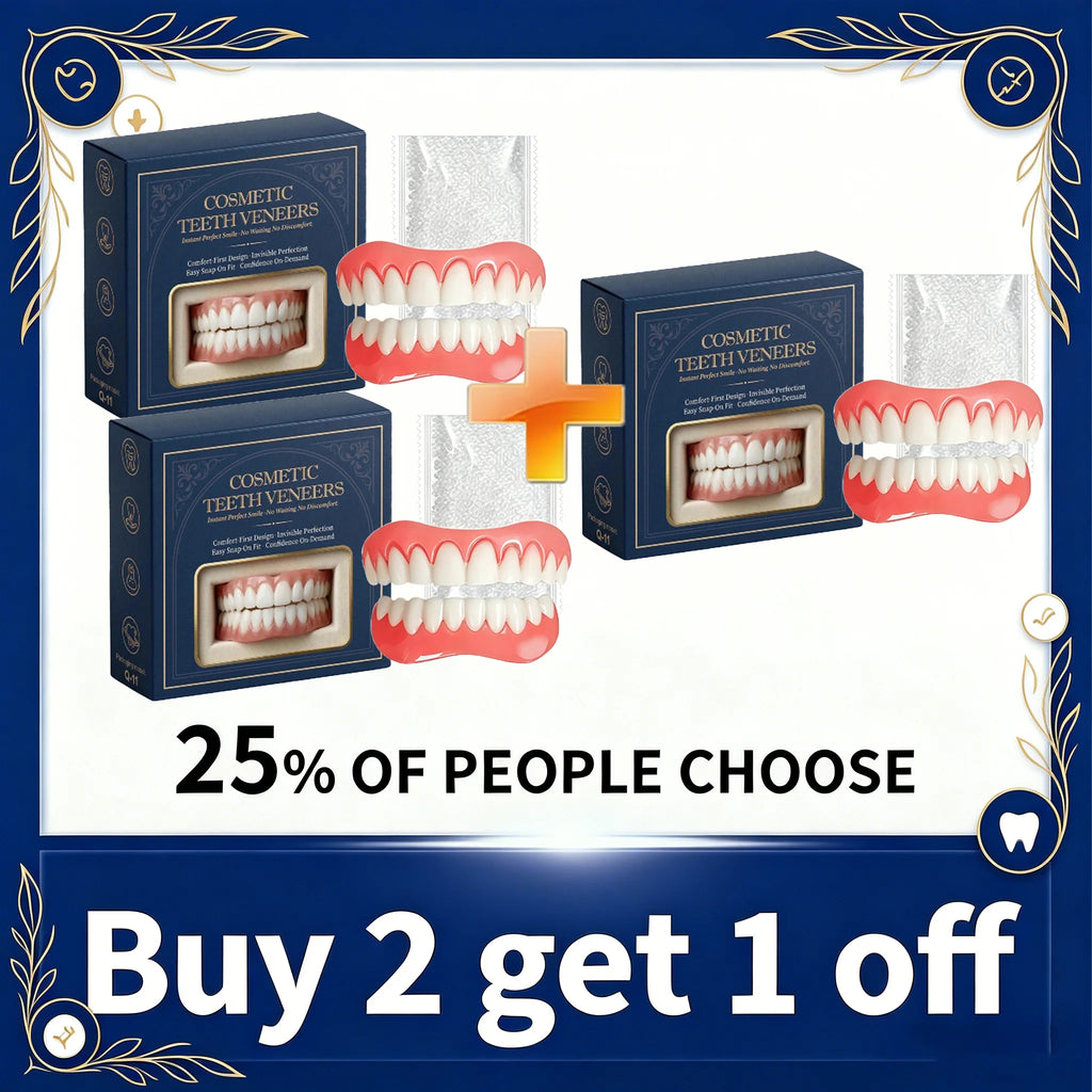 Custom Moldable Temporary Denture Kit for Natural Smile