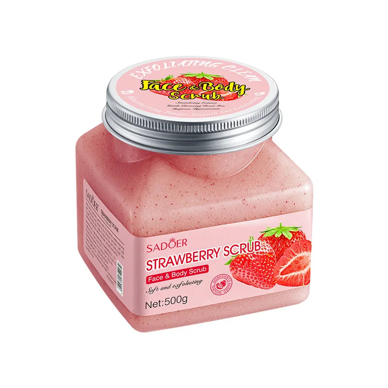 Strawberry Exfoliating Face and Body Scrub