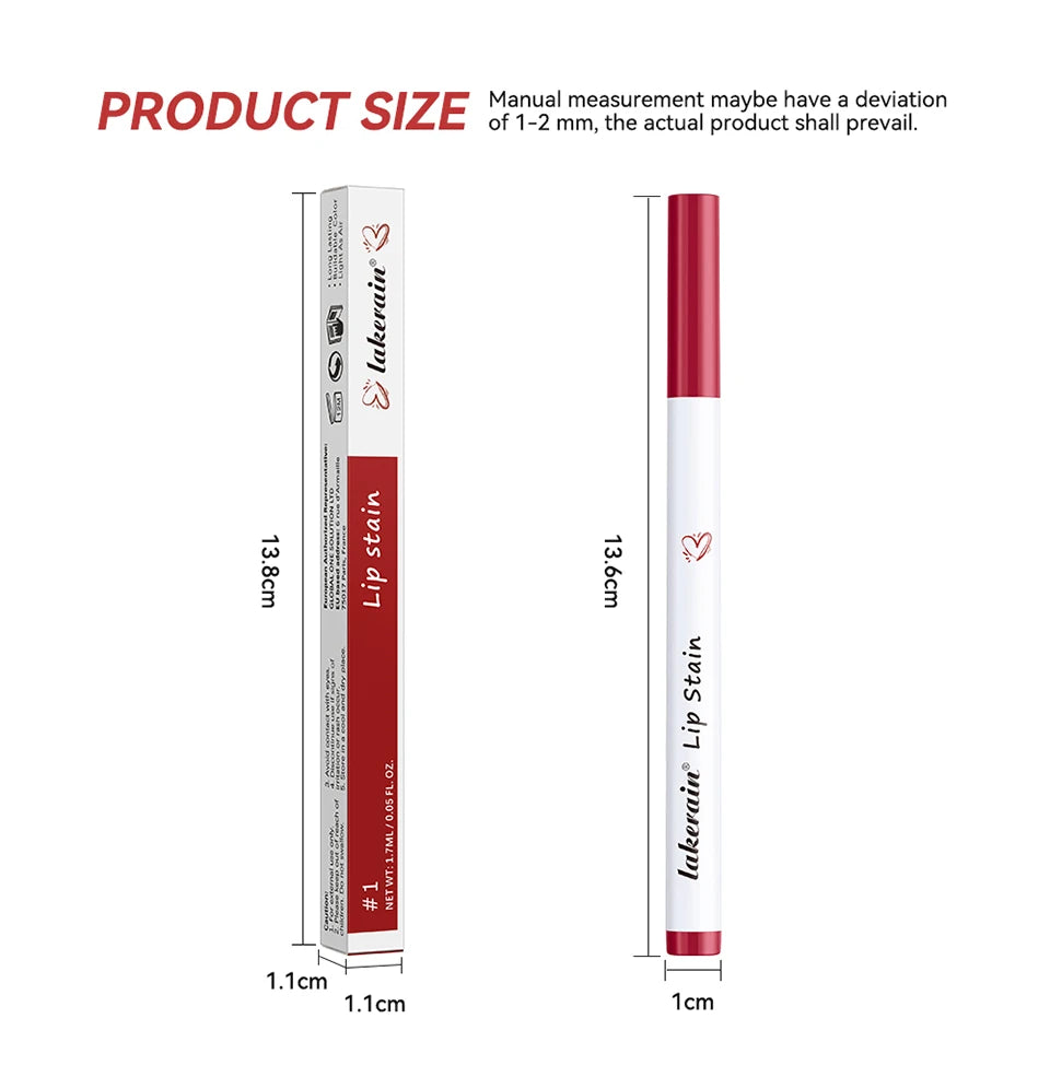 Dual-Sided Long-Lasting Lip Contour Stain and Liner
