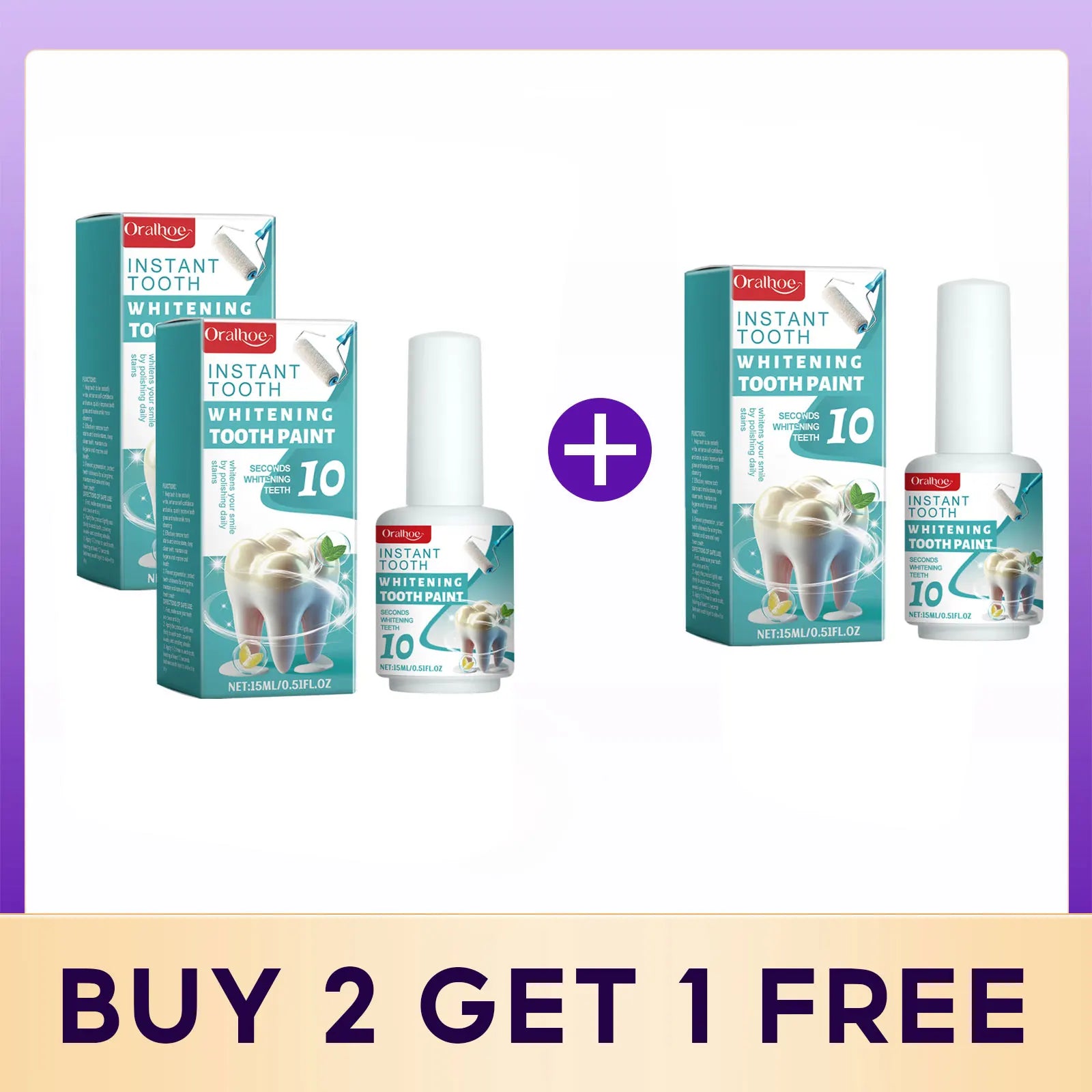 Instant Teeth Whitening Enamel Paint - 14