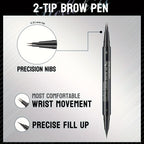 Waterproof Dual-Tip Liquid Eyebrow Pen