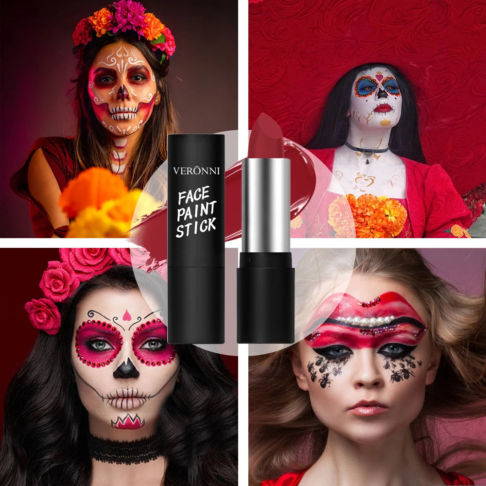 Waterproof Face and Body Paint Sticks for Cosplay and Parties - 2