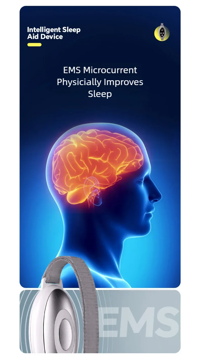 Microcurrent Handheld Sleep Aid Device