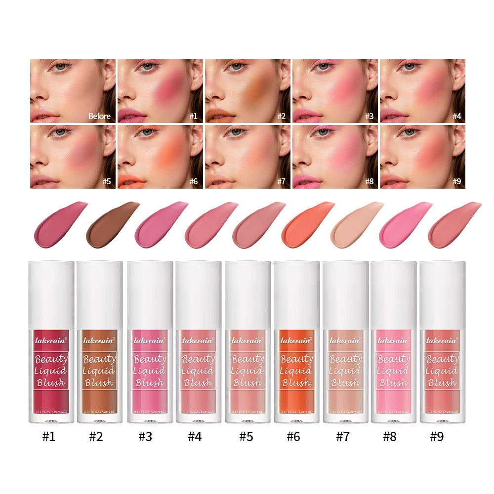 Long-Lasting Waterproof Liquid Blush