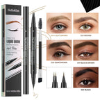 Waterproof Dual-Tip Liquid Eyebrow Pen