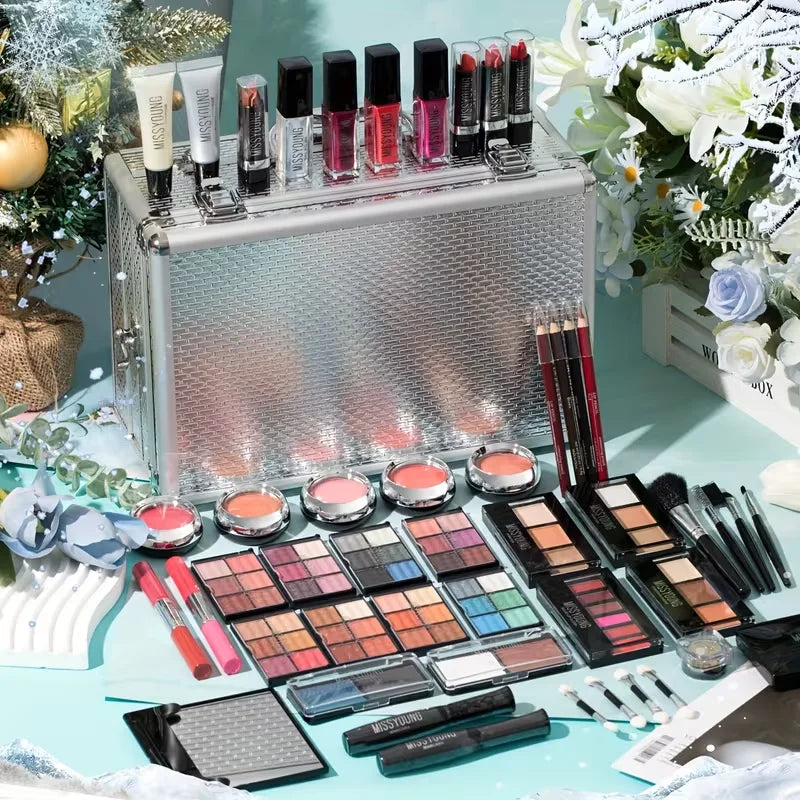 All-in-One Professional Makeup Travel Kit