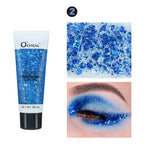 Waterproof Face and Body Glitter Sequin Gel