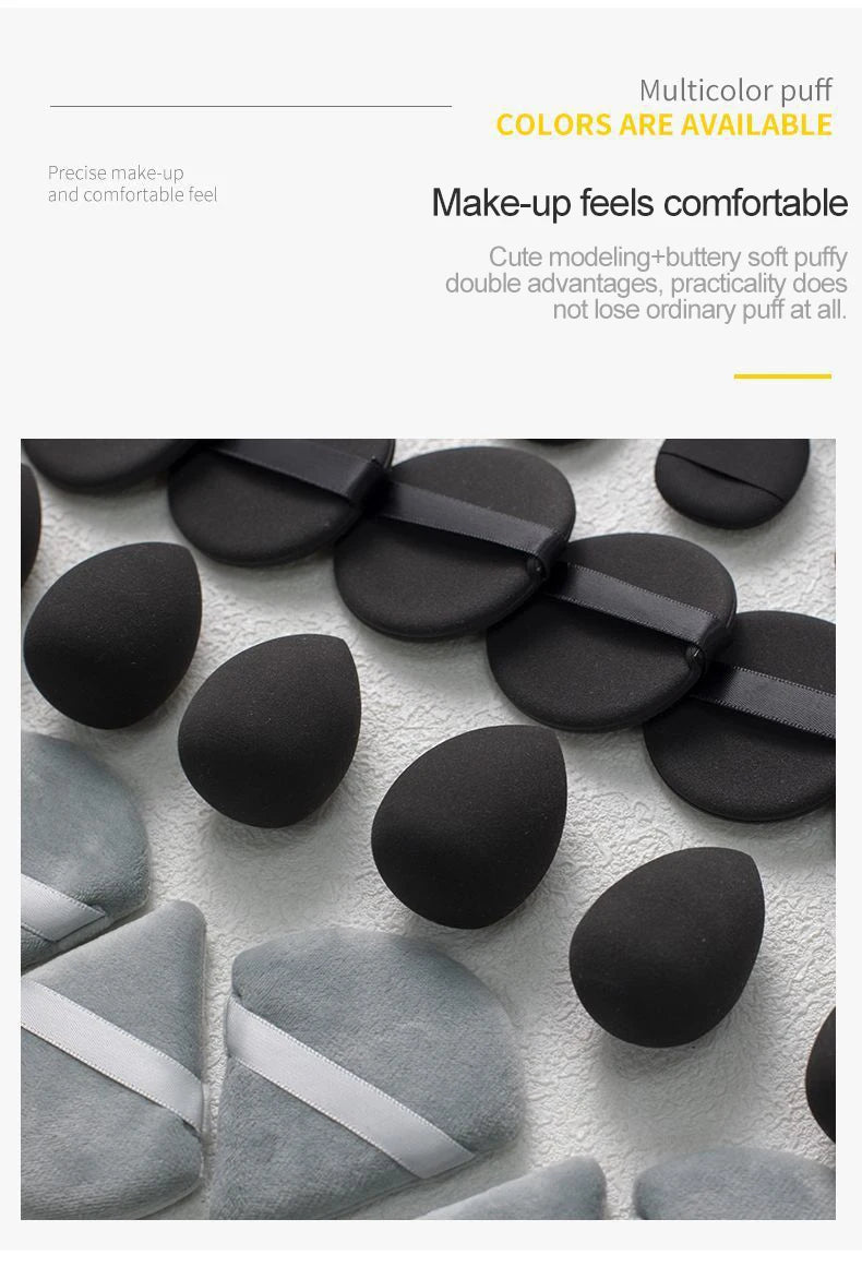 35-Piece Professional Makeup Applicator and Beauty Sponge Set
