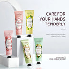 Fruit-Scented Hydrating Hand Cream Set for Dry Skin