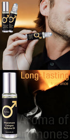 Long-Lasting Men's Pheromone Roll-On Cologne