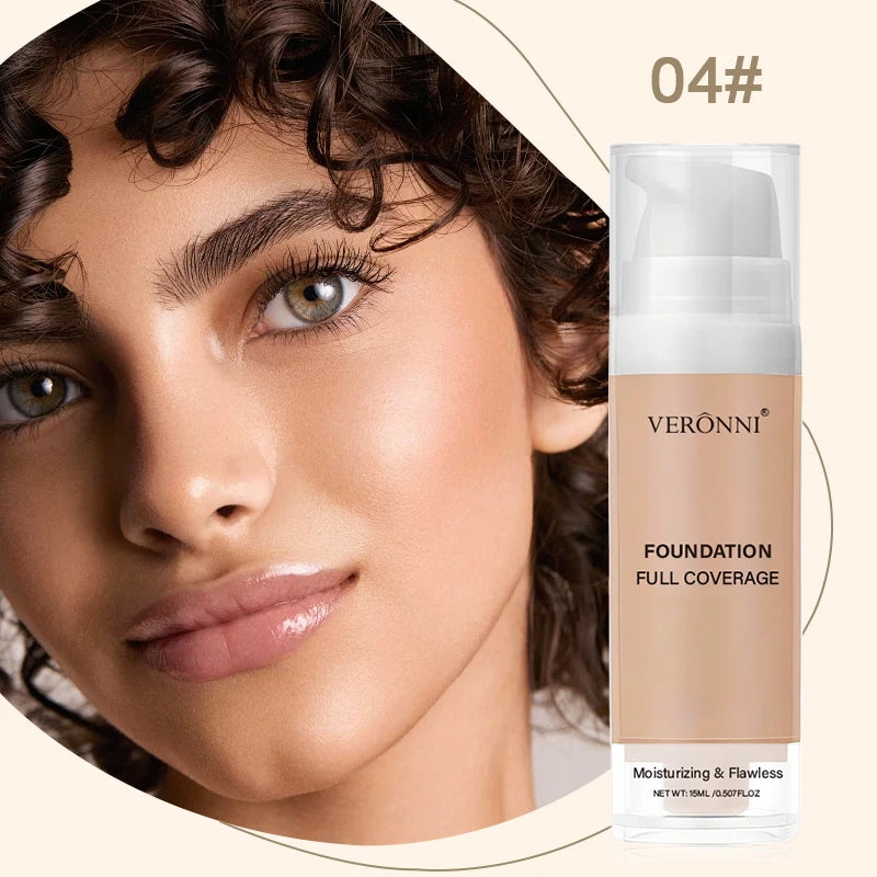 Full Coverage Waterproof Liquid Foundation for Flawless Skin - 13